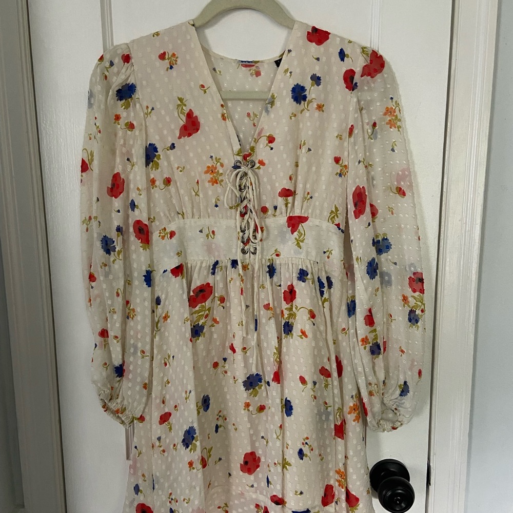 Floral Spring/ Fall dress